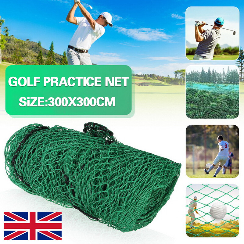 300x300cm Golf Practice Net Training Heavy Duty Impact Netting Golf Sport Mesh