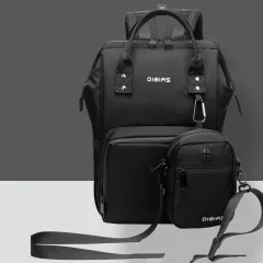 Outing Baoma Backpack Waterproof Mommy Bag - Black - View 1