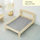 Solid Wood Cat Bed