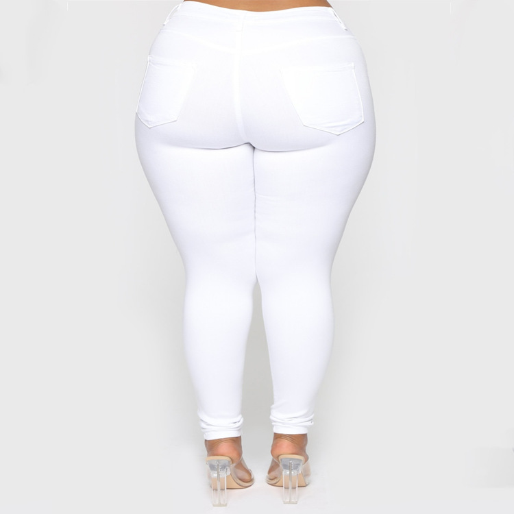 Title 4, Wish dames plus size broek effen kleur. Comfort...