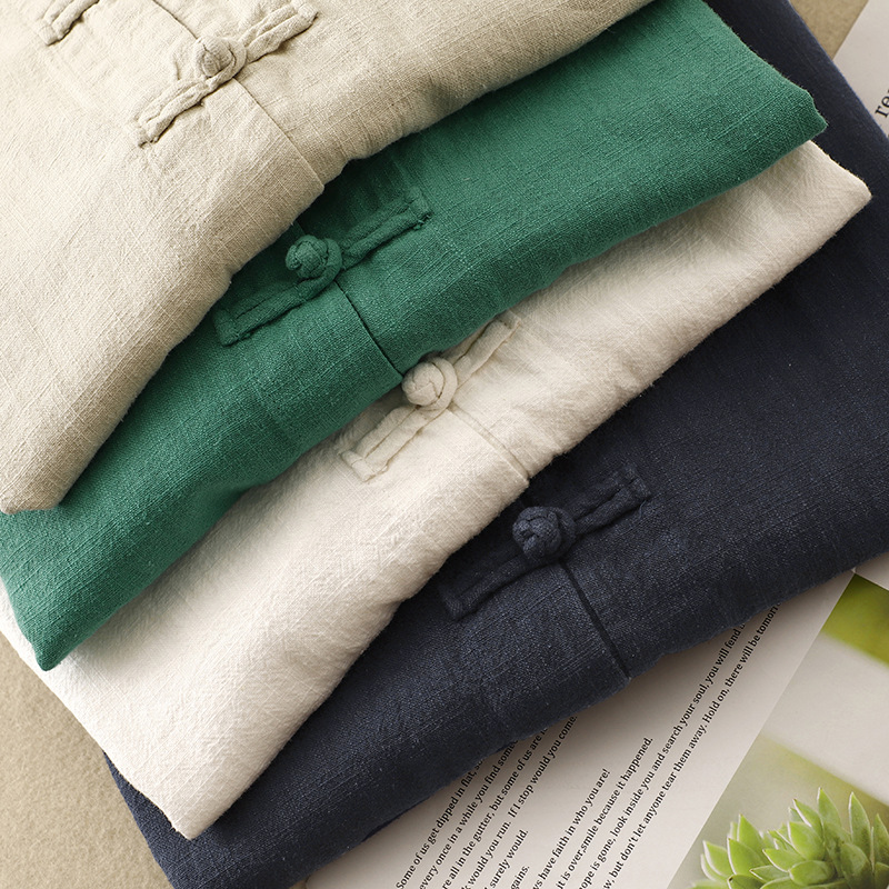 Women’s Cotton-Linen Chinese-Style Loose Top
