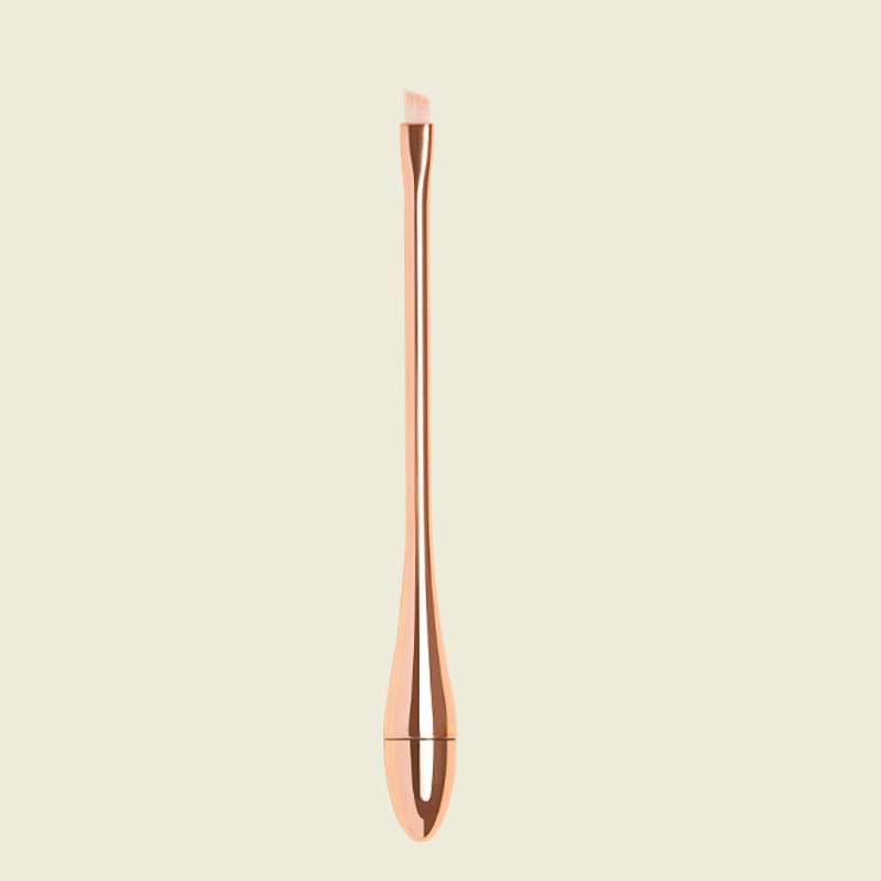 Oblique eyebrow brush