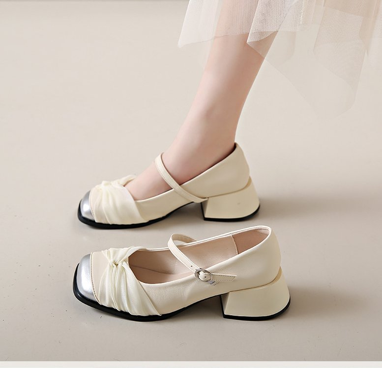 Mary Jane Block Heel Pumps, picture 3 of 3