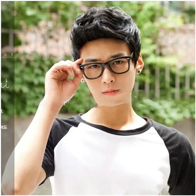 Korean Style Men's Cover Male Short Black