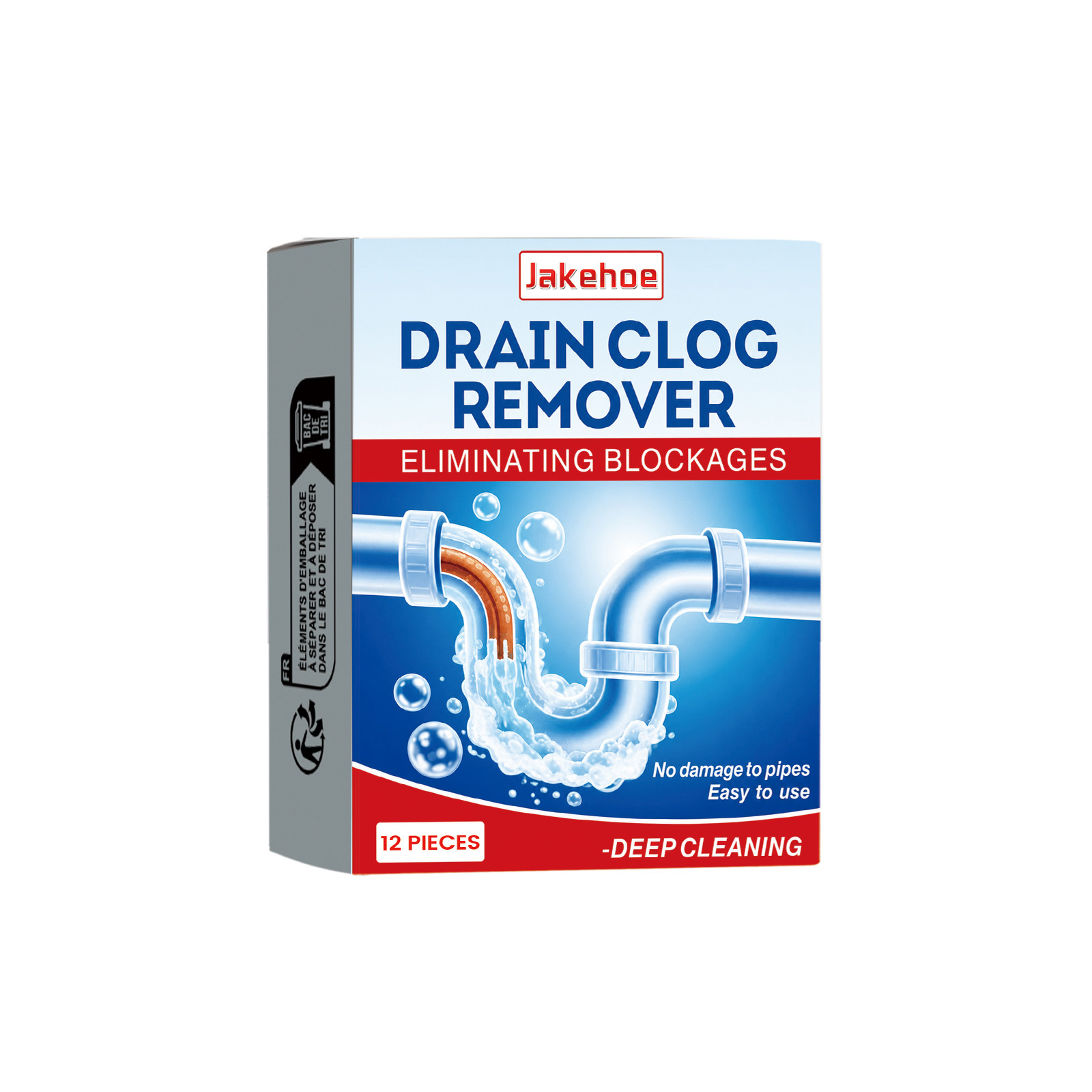 JAKEHOE Drain Cleaning Sheets For Household Kitchen And Toilet Sinks - Unclogging Grease And Clogs 3