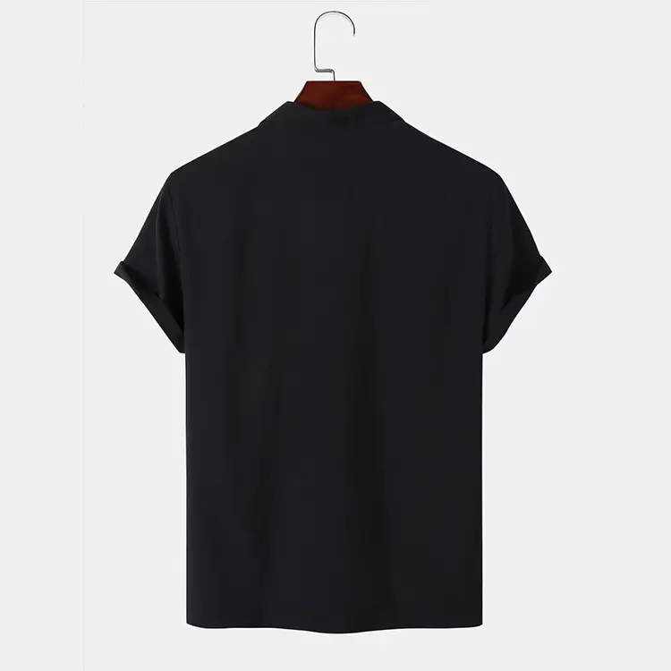 Men's Shirts Fashion Lapel Short Sleeve Stripes