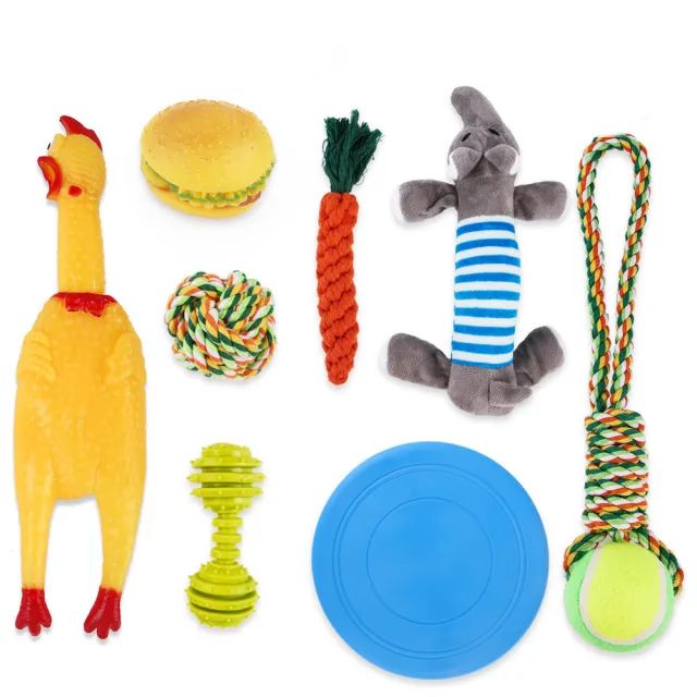 Dog Bite resistant Cleansing Cotton Rope Knot Set G - Shop at LoveMi