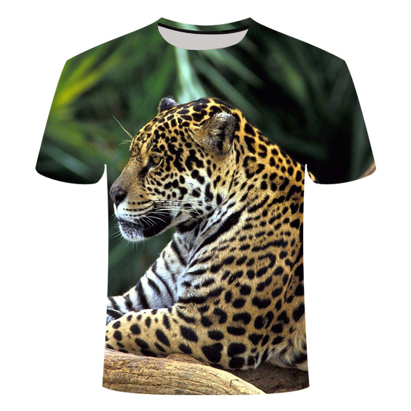 Title 5, Lion Tiger T-shirt Men