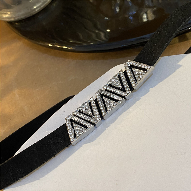 Black Neckband European And American Temperament Net Red Necklace