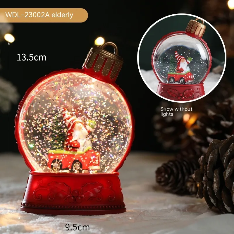Christmas Holiday Decorations Luminous Simulation Flat Light LED Decoration Scene Layout Flame Light Home Decor – image 7