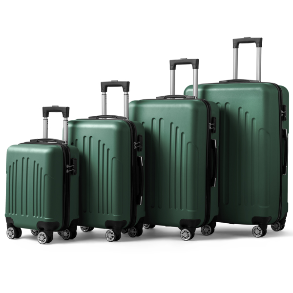 Vertical Stripe Four In One Suitcase — foto 12