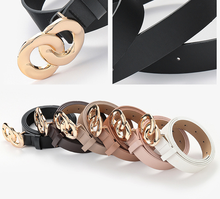 Title 7, Hong Kong Style Fashion Chain Buckle Women