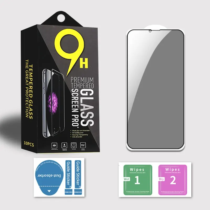 Full Screen Peep-proof Silk Privacy Tempered Film Suitable
