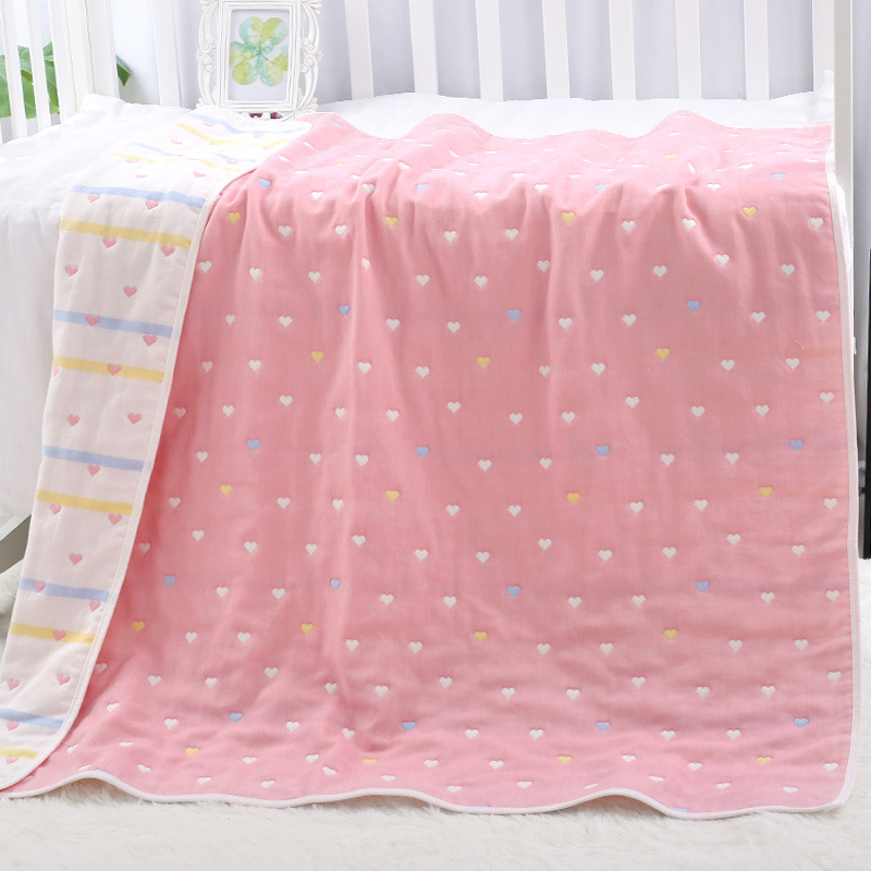 Title 17, Cotton Six-layer Gauze Towel Quilt Gauze Bath T...