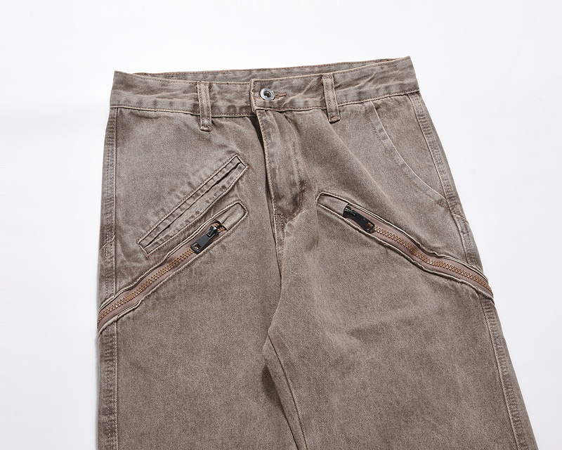 Title 5, Slim-fit skinny jeans met gesplitste rits