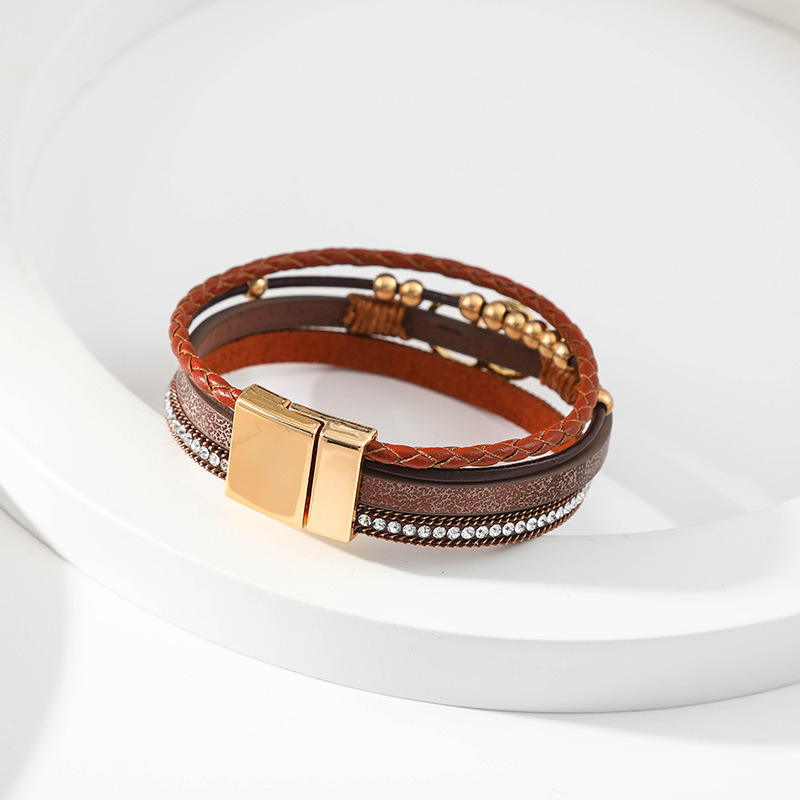 Women's Fashion Personality Leather Bracelet