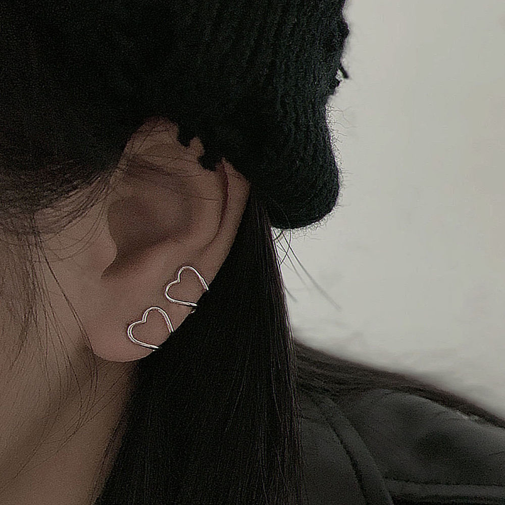Love Without Pierced Ins Femininity Geometric Ear Clip