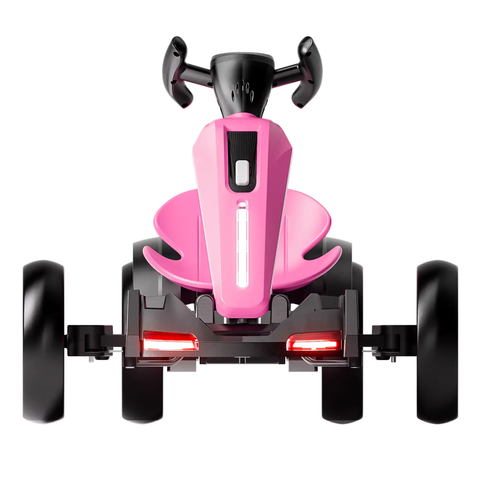 12V Electric Kids Pedal Go Kart, Folder Go Kart, Outdoor Ride On Toy With Adjustable Seat, 4 Non-Slip EVA Wheels For Boys And Girls For Age 3-6 Years Old
