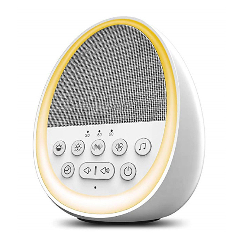 Portable White Noise Machine, Intelligent Sleep Aid, White Noise Device, Sleep Aid with 29 Songs, Long Battery Life Sleep Aid, 1200 MAH Battery Sleep Device, Compact White Noise Machine, Travel-Friendly Sleep Aid, Relaxing Sleep Sounds, Sleep Aid with White Noise