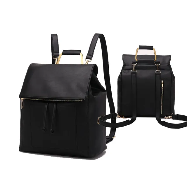 Fashion And Simple Shoulders Mommy Backpack Black - Shop at LoveMi