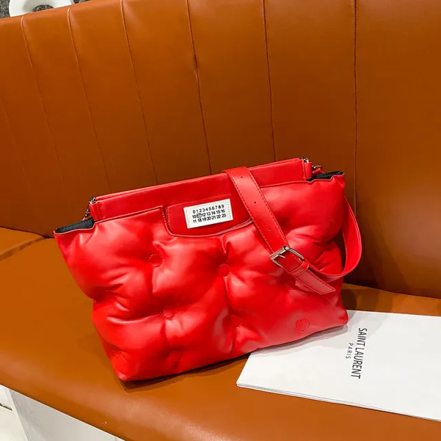 Western Style Large Capacity Crossbody Tote Bag Red - Shop at LoveMi