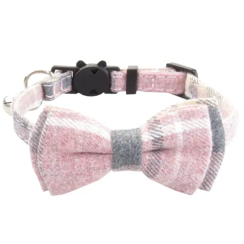 Bow Tie Cat Collar Bandana Breakaway Pet with Classic
