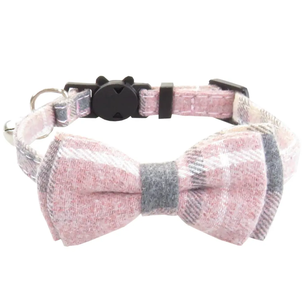 Bow Tie Cat Collar Bandana Breakaway Pet with Classic