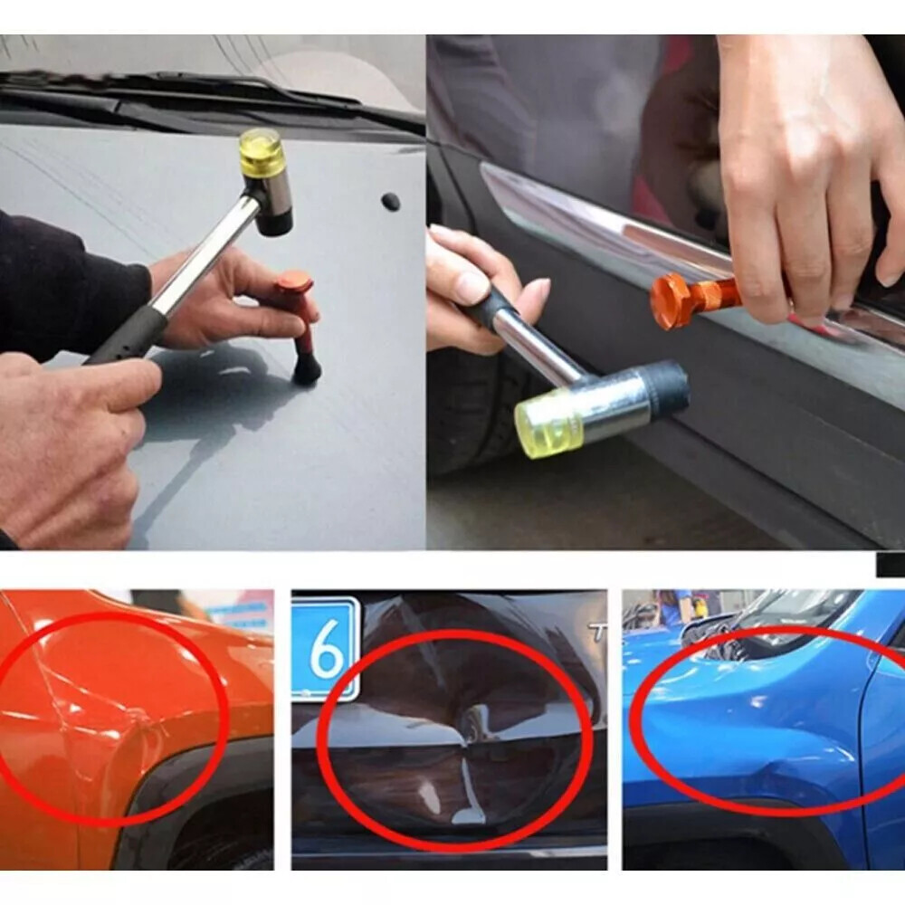 Paintless Dent Repair Rod Kit Auto Dent Removal Tools Car Dent Pullout PDR Tools
