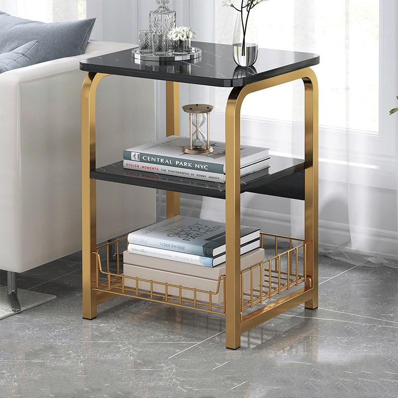 Sofa Side Cabinet Mini Small Table Small Bedside Table Can Move The Side Of A Few - 5