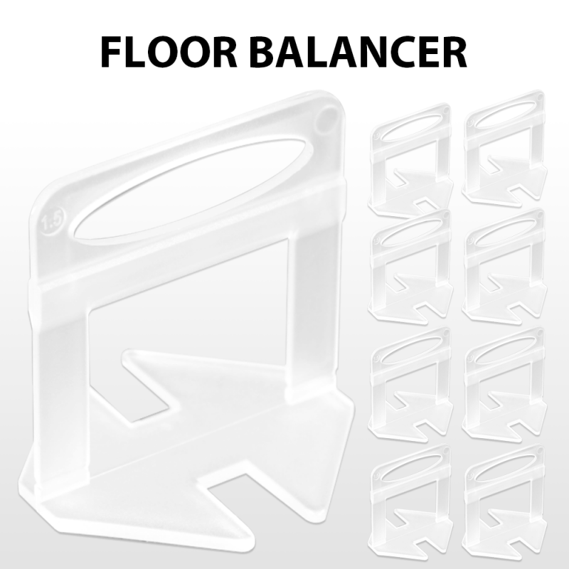 500-4000PCS Tile Leveling System Clips Levelling Spacer Tiling Tool Floor Wall  29X19X17