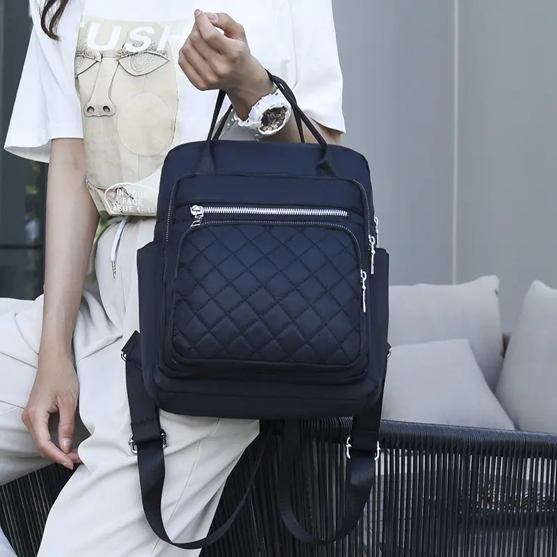 Oxford Cloth Backpack Women Spring And Autumn