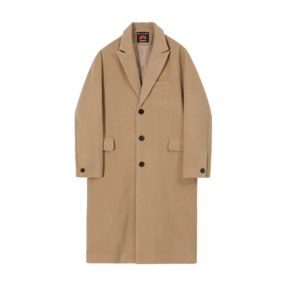 Men's Fashion Personality British Trench Fabric Jacket