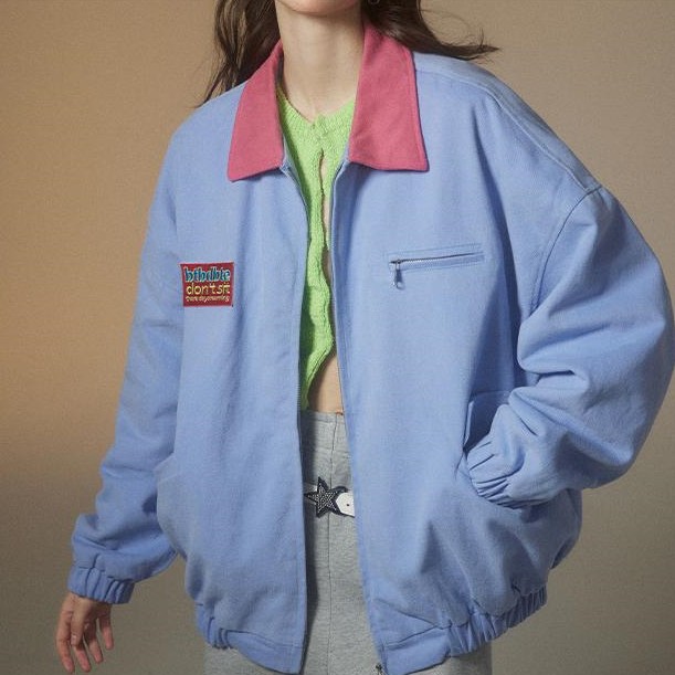 Vintage Embroidery Turn-down Collar Coat Women — image 1