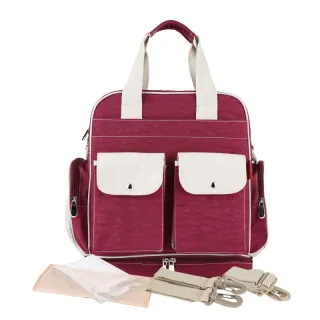 Multifunctional Large Capacity Waterproof Backpack Mummy Bag - Red