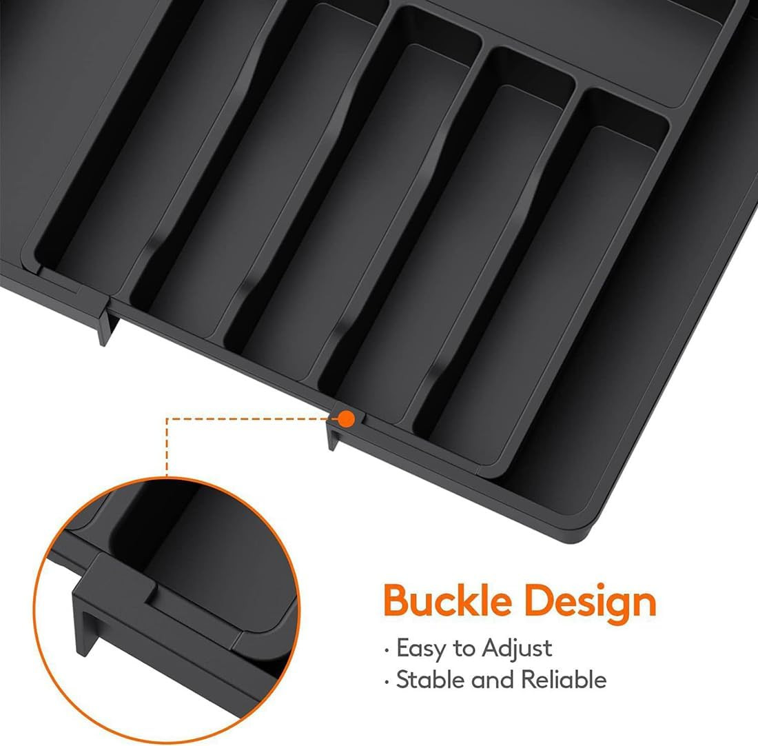 Expandable Plastic Cutlery Tray - UK