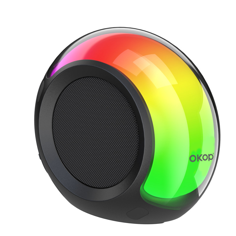 KP-583 Mini Bluetooth Speaker With Ambient Light Portable Outdoor Subwoofer Cross-Border Factory Direct 4
