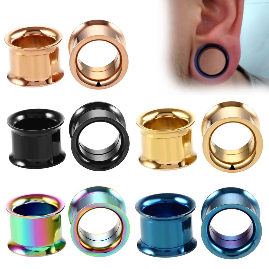 Neutral Stainless Steel Auricle