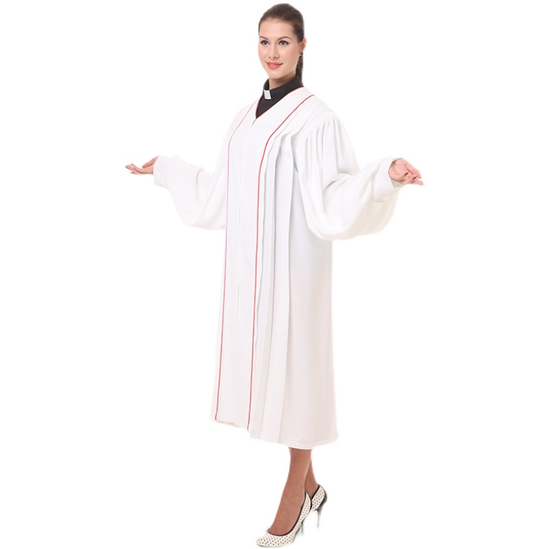 Ladies White Lab Coat Polyester Jacket