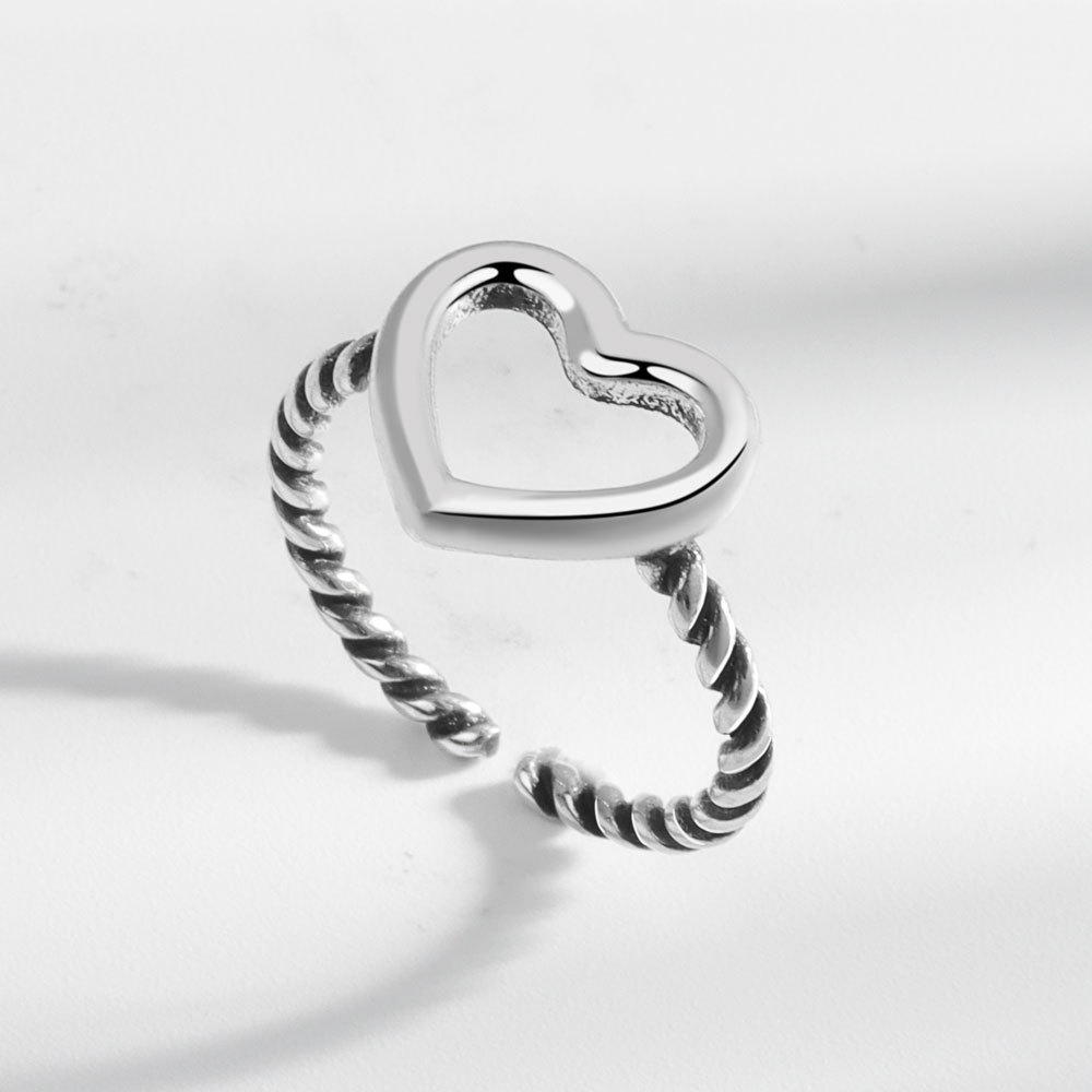 Female Cold Wind Does Not Fade Five-pointed Star Ring