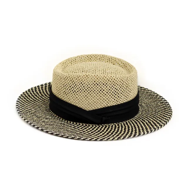 Net Red French Hat Flat Top Hand woven L - Shop at LoveMi