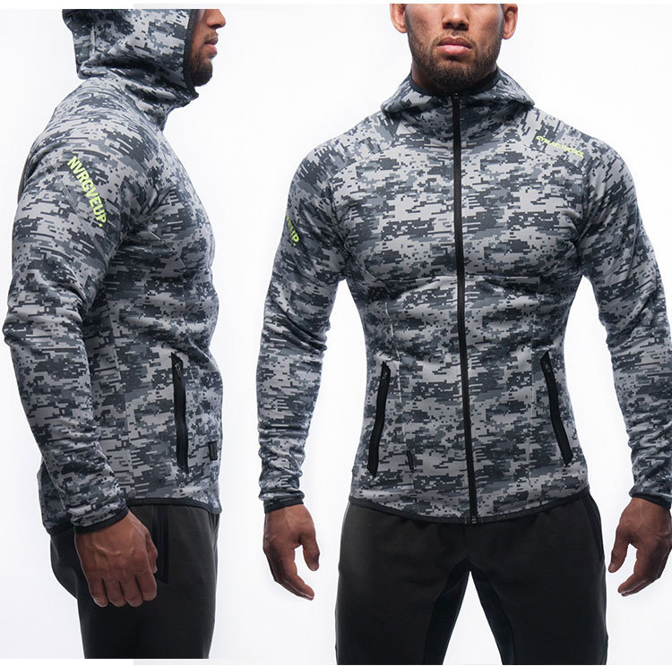 Title 4, Fitness running training sports zipper cardigan