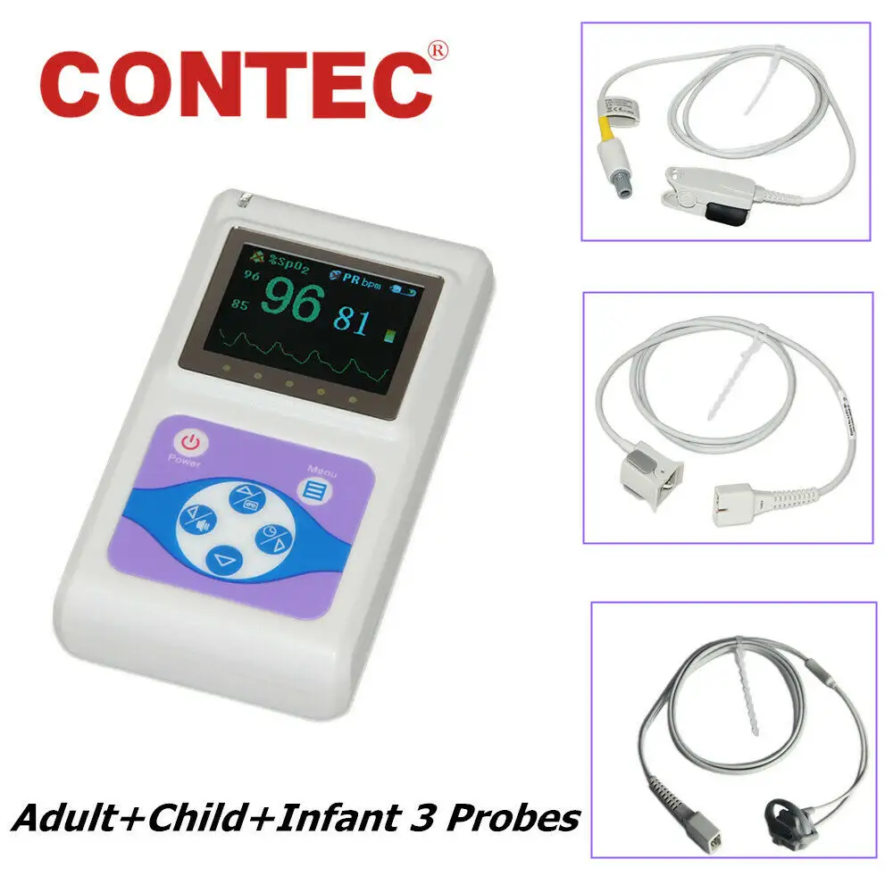 Infant Pediatric a Dult Pulse Oximeter SPO2 Heart Rate