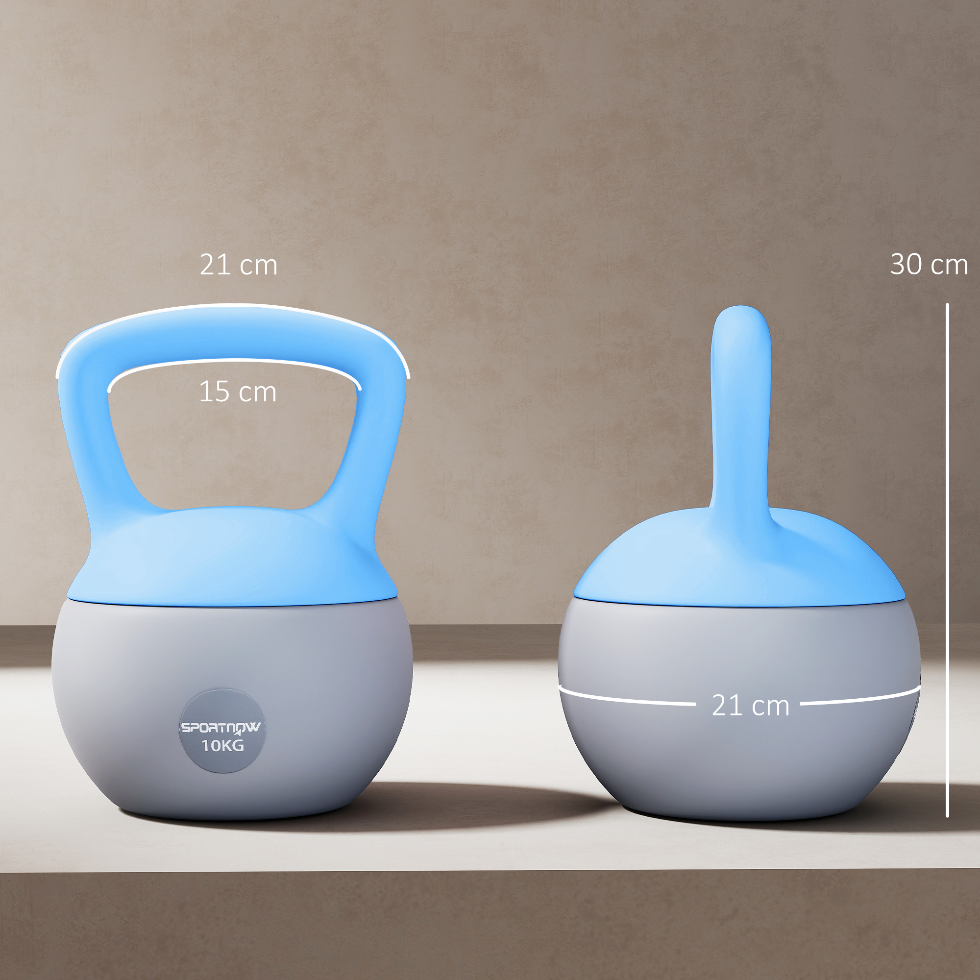 10Kg Soft Kettlebell With Anti Slip Handle, Suitable For Home Gym — image 10