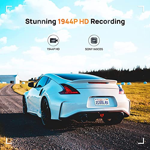 70mai A500s 1944P Dash Cam A800S Built-in GPS ADAS 140FOV 70mai Car Camera — foto 4