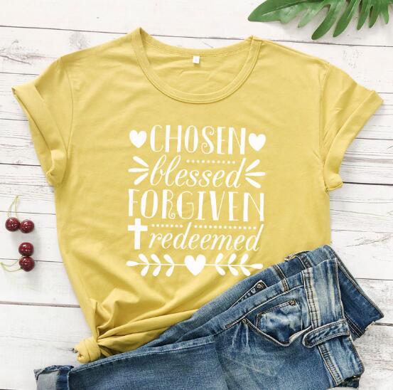 Letter Print Short-sleeved T-shirt Top
