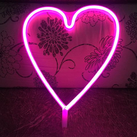 Cute Heart LED Light | Aesthetic & Kawaii