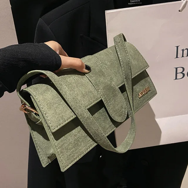 Women's Versatile Single Shoulder Crossbody Bag Green - Shop at LoveMi