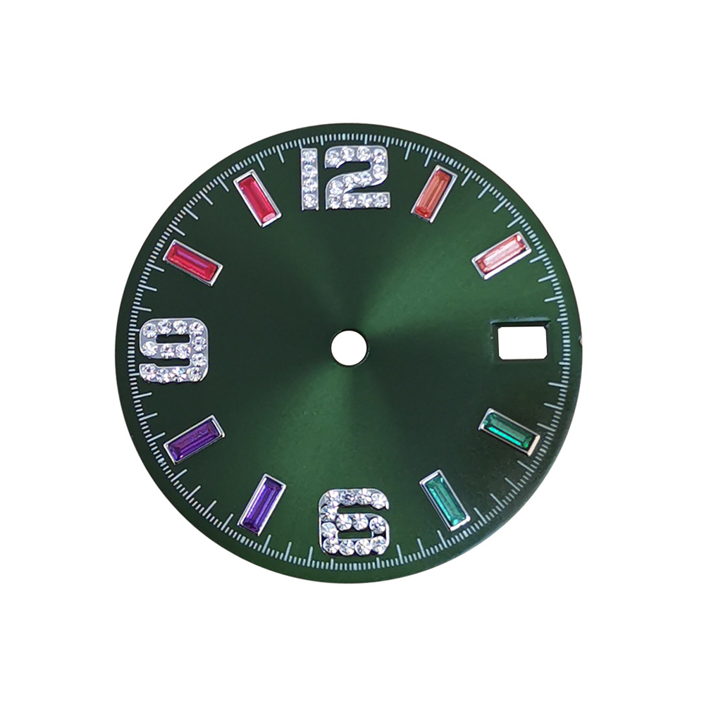 Title 2, Sun Pattern Rainbow Scale Dial