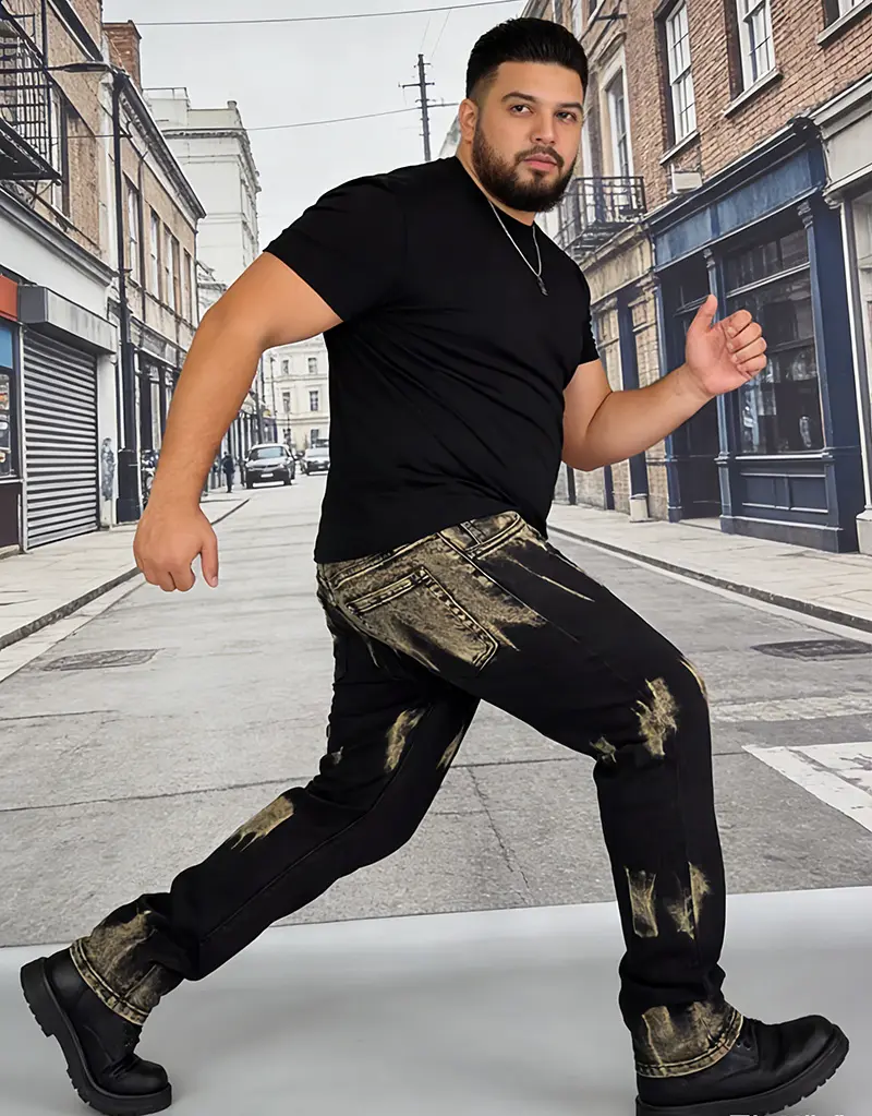 Shanxi Stretchy Slim Straight Pants