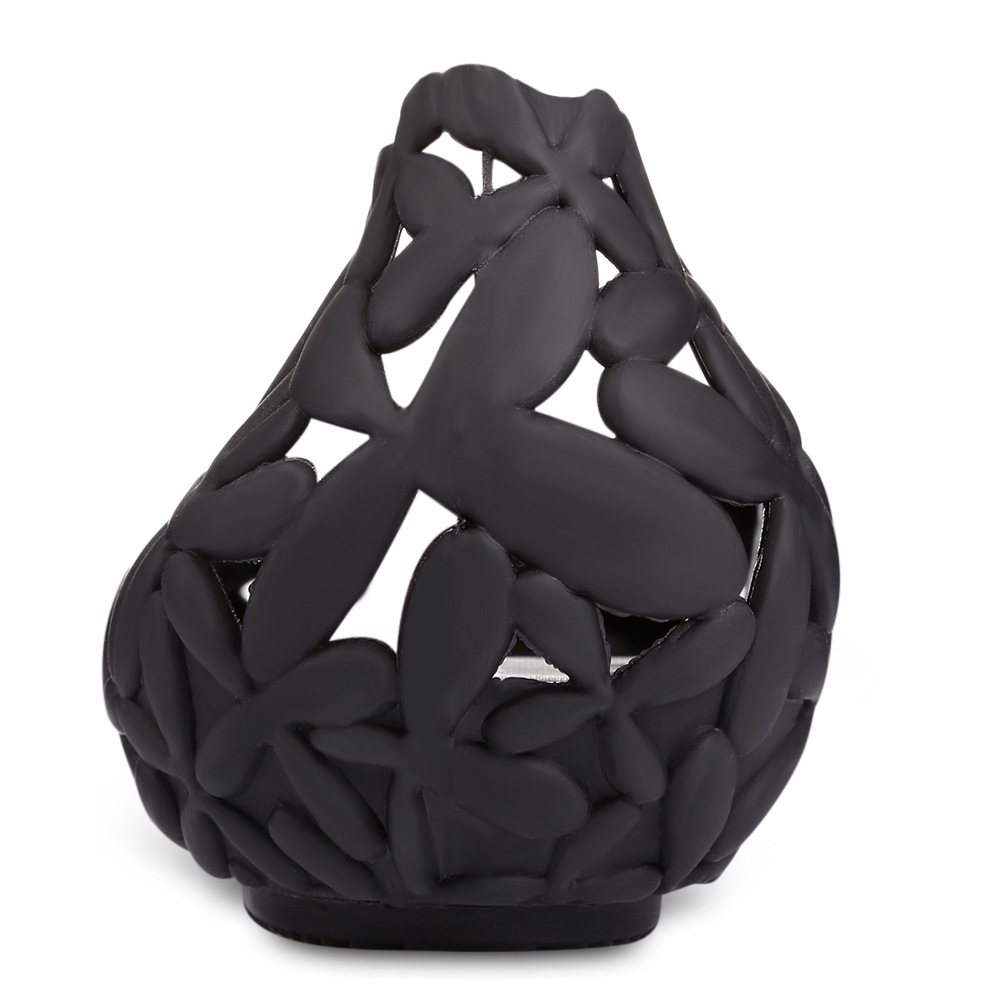 Pure Color Plum Blossom Hollow Waterproof Pointed Jelly Plastic Shoes Leisure